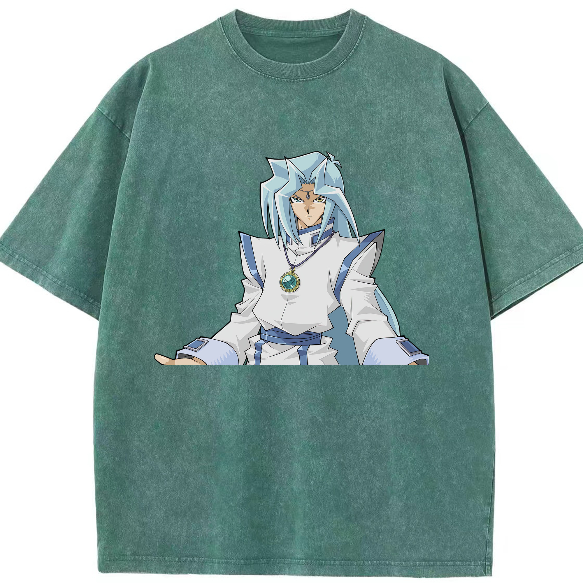 （画像用） 遊☆戯☆王 Yu-Gi-Oh! 綿100% ヴィンテージ風 半袖Tシャツ（フロントプリント）